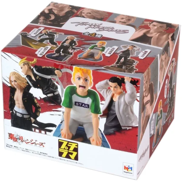 Toman Heroic Scenes Tokyo Revengers Series Petitrama pack 4 figures 8cm