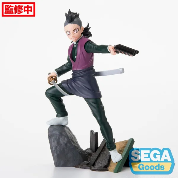 Demon Slayer Kimetsu no Yaiba Genya Shinazugawa Swordsmith Village figure 15cm