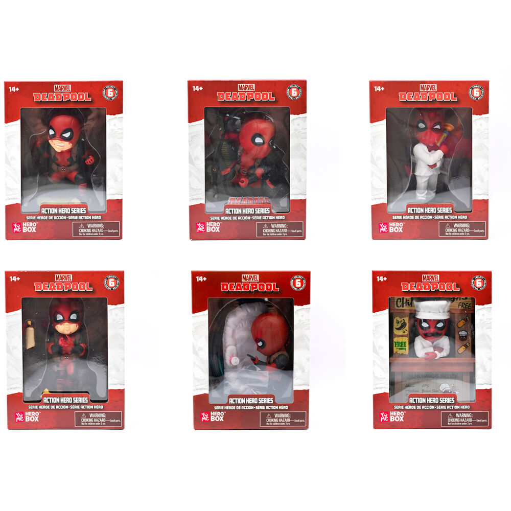 Marvel Deadpool Hero Box assorted figure