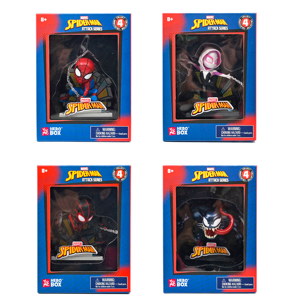 Marvel Spiderman Hero Box assorted figure