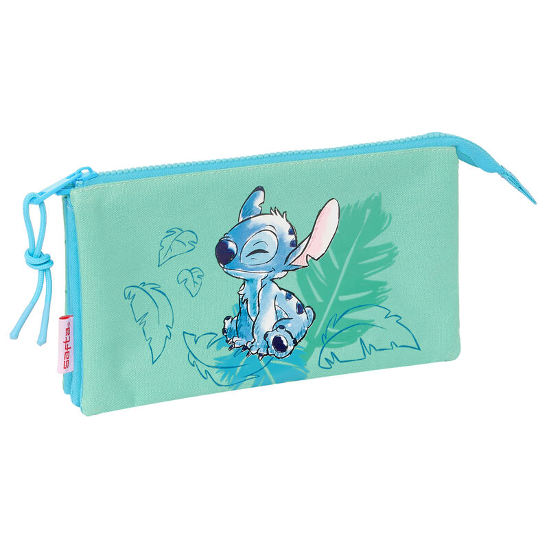 Disney Stitch Aloha triple pencil case