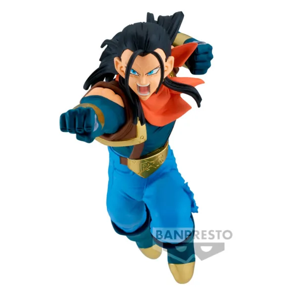 Dragon Ball GT Super 17 vs SSGSS Gogeta Match Makers figure 9cm