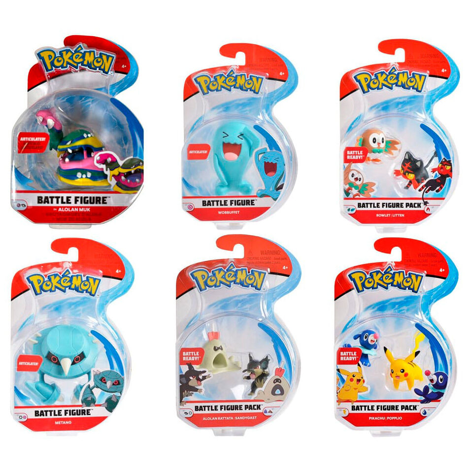 Pokemon Battle assorted figure 5cm