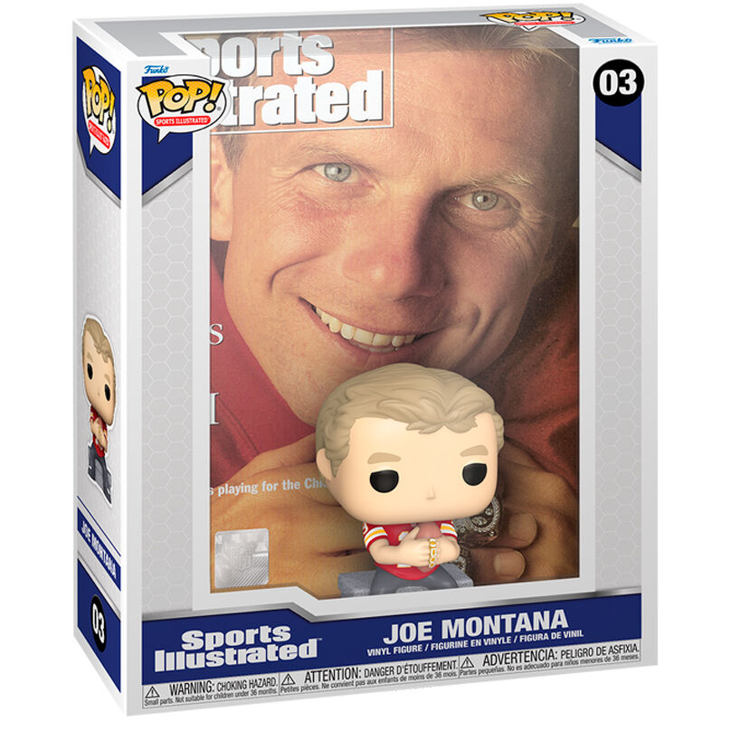 POP figure Cover Sports Illustrated Joe Montana