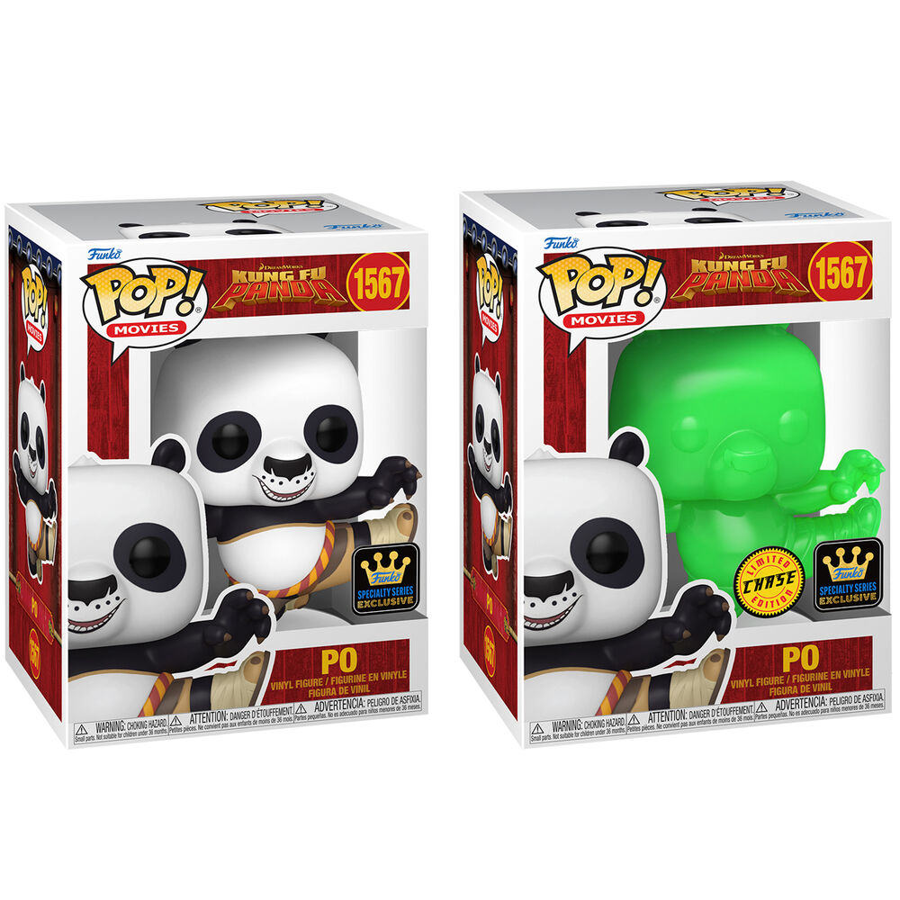 POP figure Kung Fu Panda PO Exclusive 5 + 1 Chase