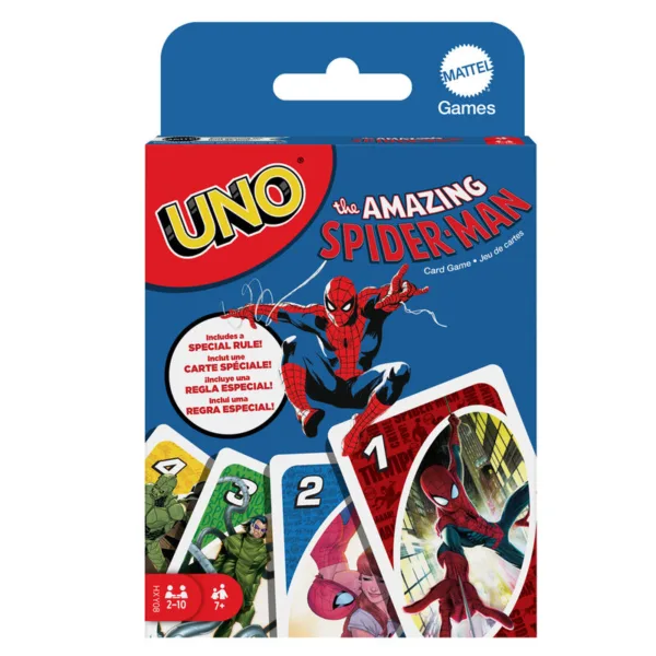 Marvel Spiderman UNO card game