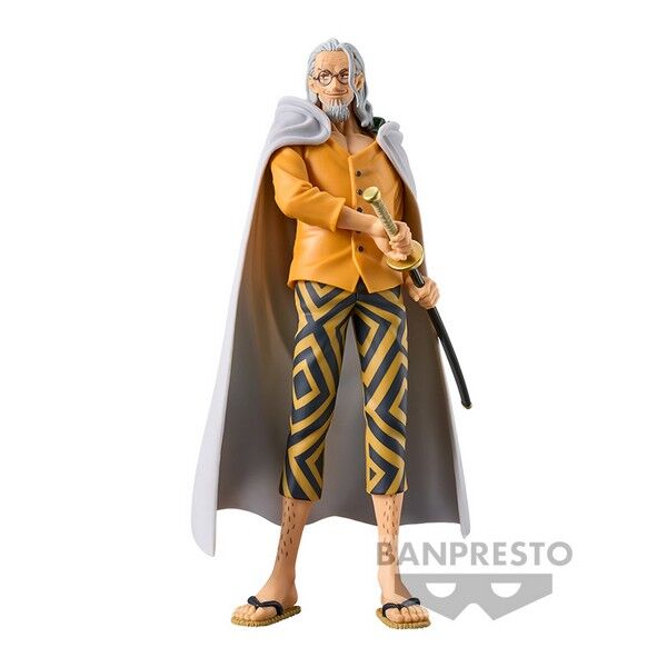 One Piece Grandline Series Wanokuni Yukata Silvers Rayleigh figure 17cm