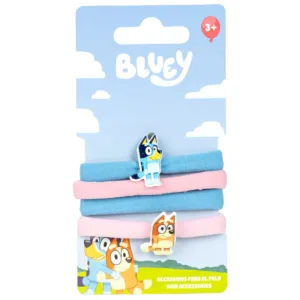 Bluey blister 4 scrunchies