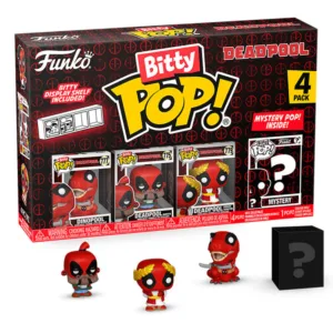 Blister 4 figures Bitty POP Marvel Deadpool Dinopool