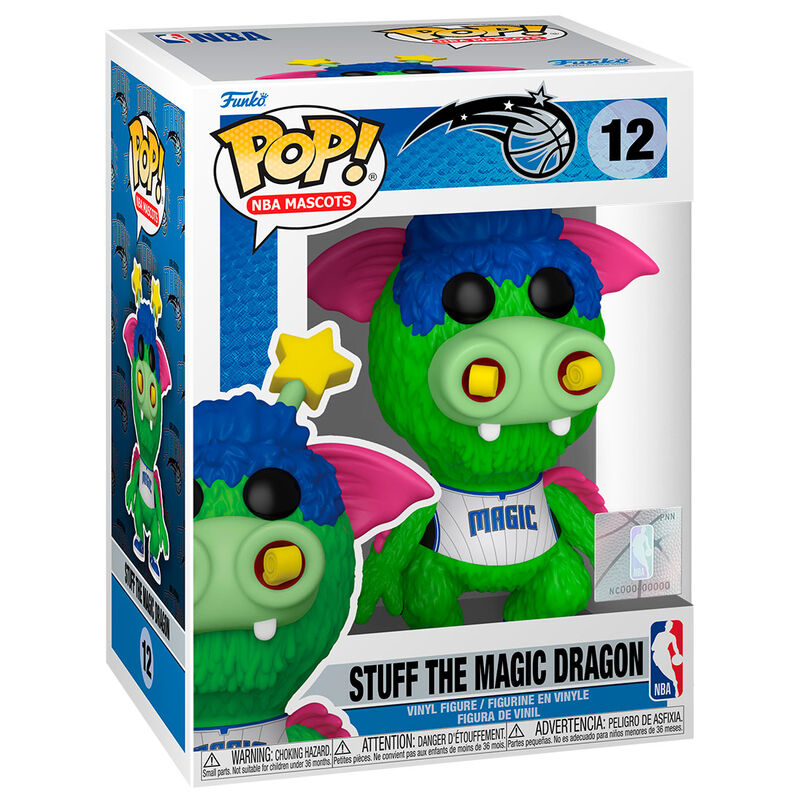 POP figure NBA Orlando Stuff the Magic Dragon