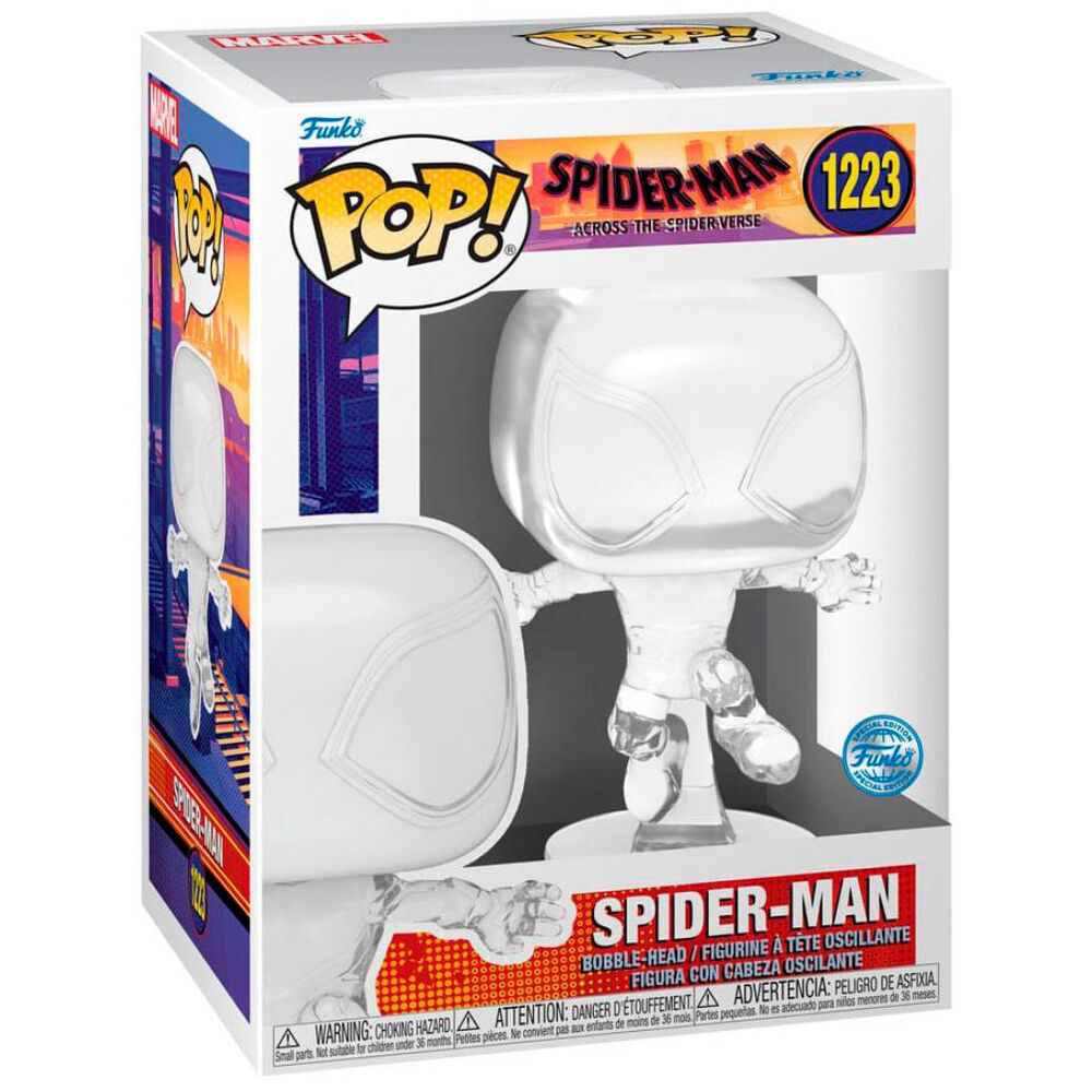 POP figure Marvel Spideman Across The Spiderverse Spider-Man Exclusive