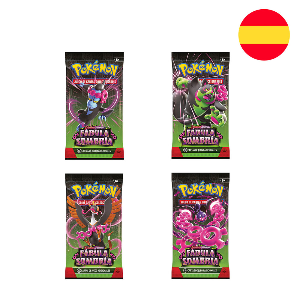 Spanish Pokemon Booster Bundle Scarlet & Purple Astral Crown trading card game