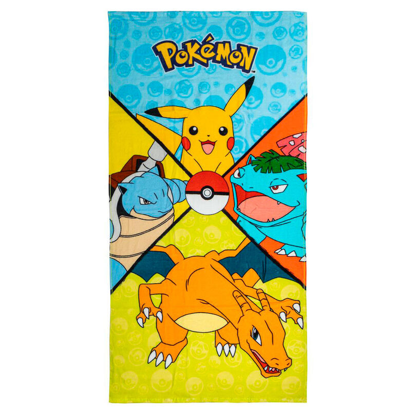 Pokemon cotton beach towel