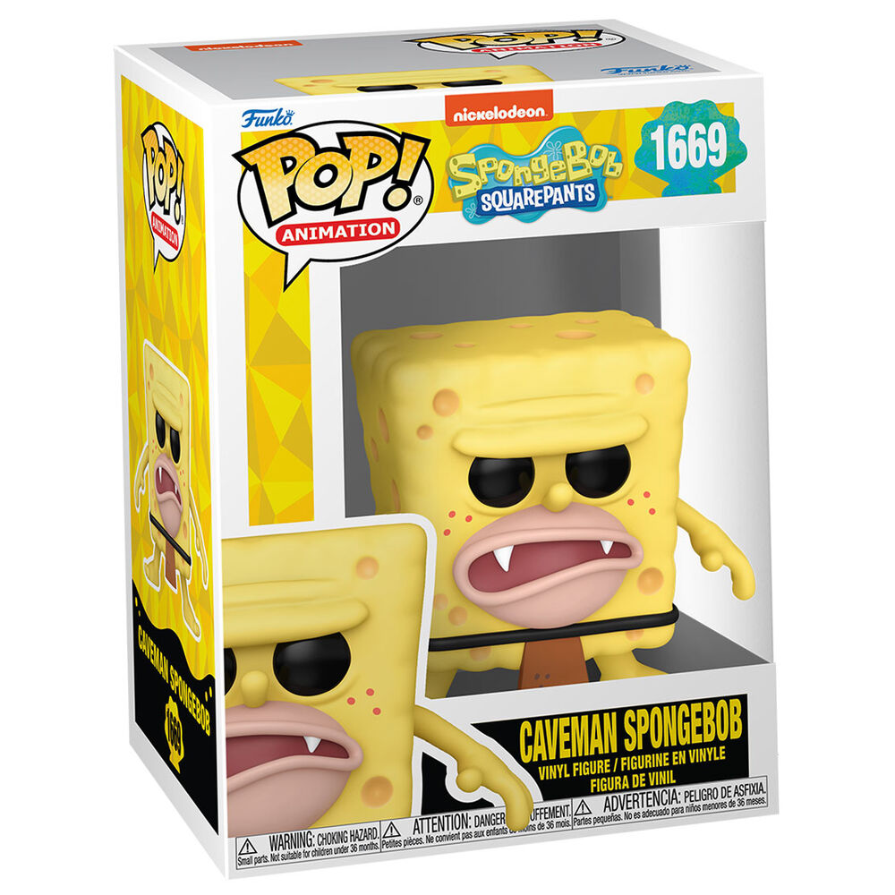 POP figure Sponge Bob Caveman Spongebob