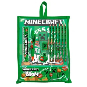 Minecraft stationery set