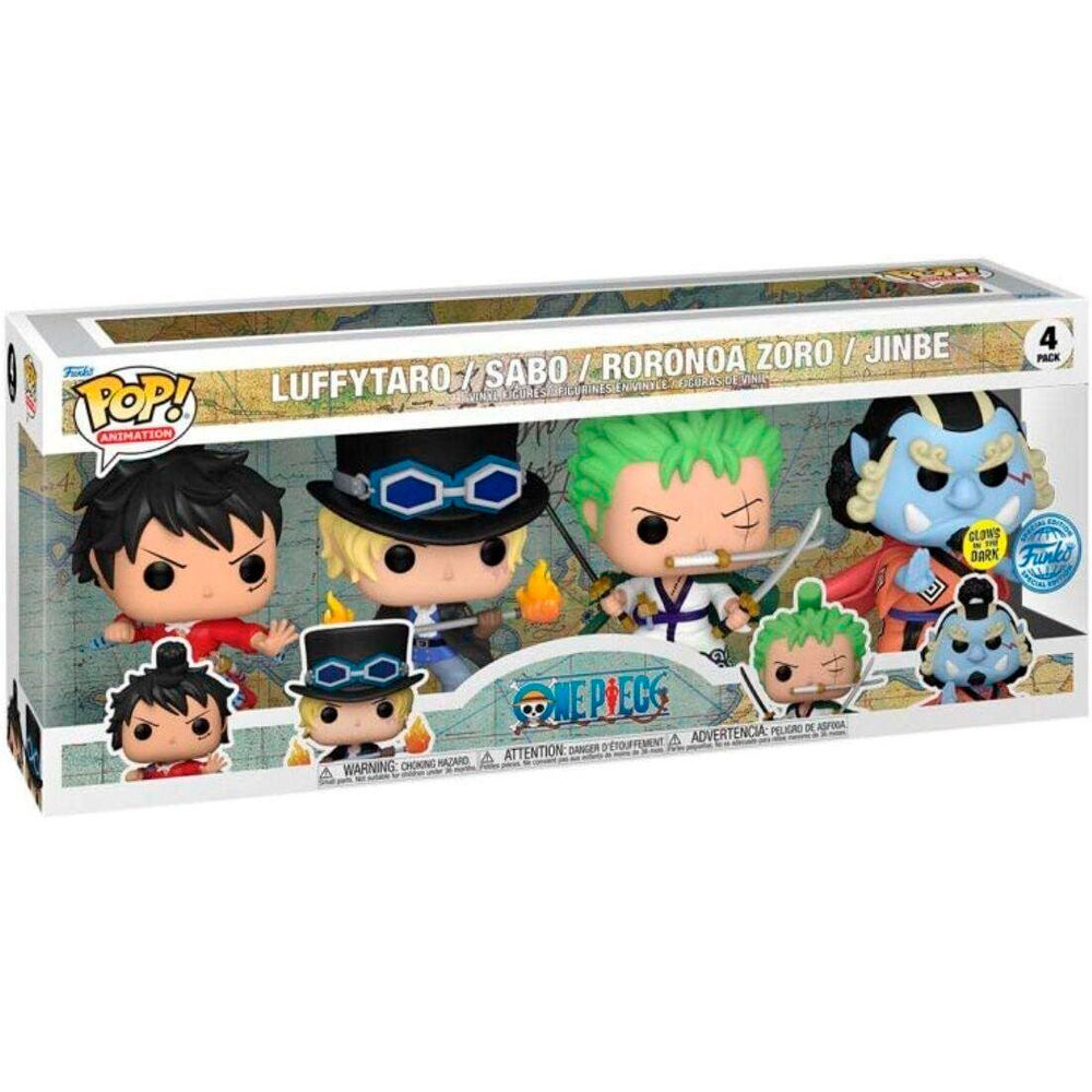 POP pack 4 figures One Piece Exclusive