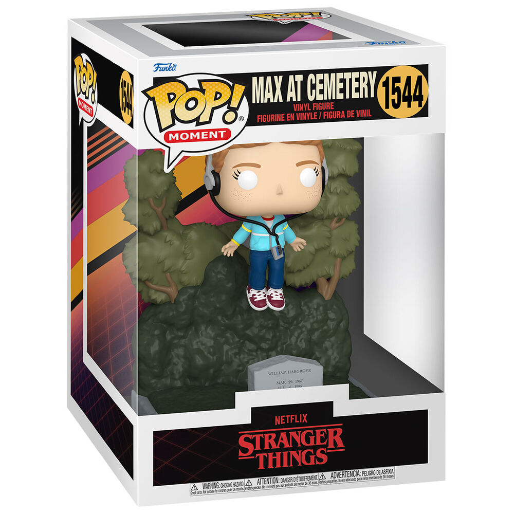 POP figure Moments Stranger Things Max at Cemetery