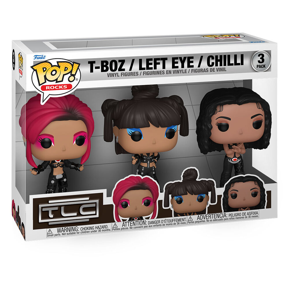 POP pack 3 figures Rocks TLC