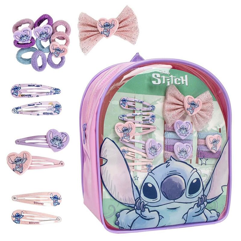 Disney Stitch beauty backpack set