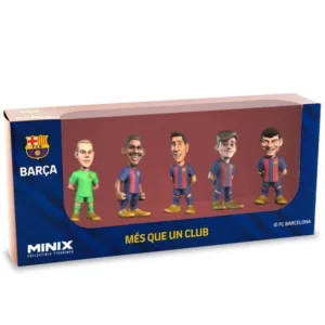 FC Barcelona Minix pack 5 figures 7cm