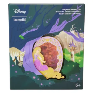 Loungefly Disney Rapunzel lenticular pin