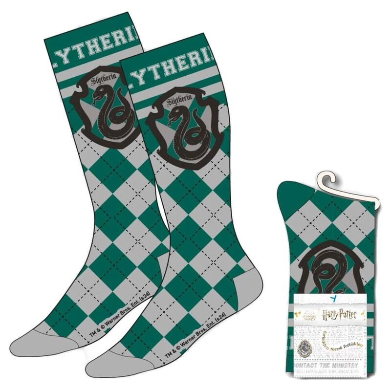 Harry Potter Slytherin pack socks adult