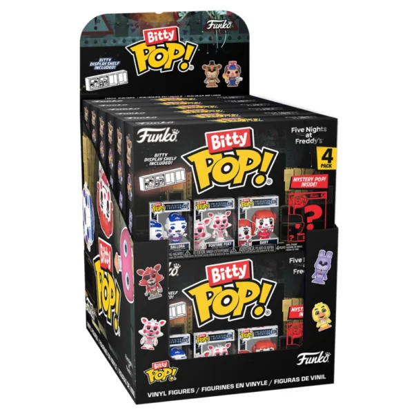 Assorted Blister 4 figures Bitty POP Five Nights at Freddys