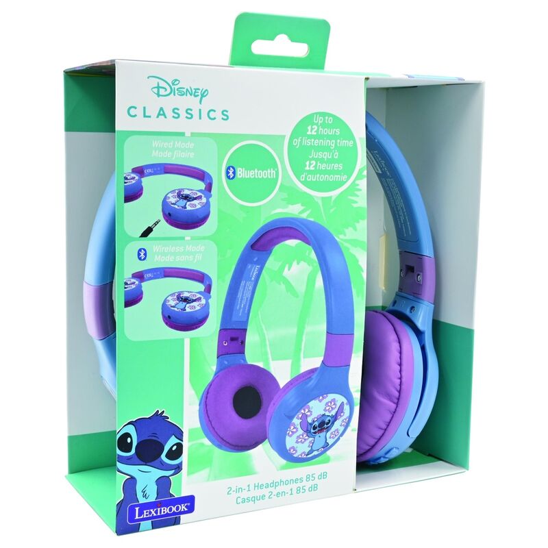 Disney Stitch Bluetooth wireless headphones