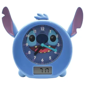 English Disney Stitch Storytelling educational clock and lights