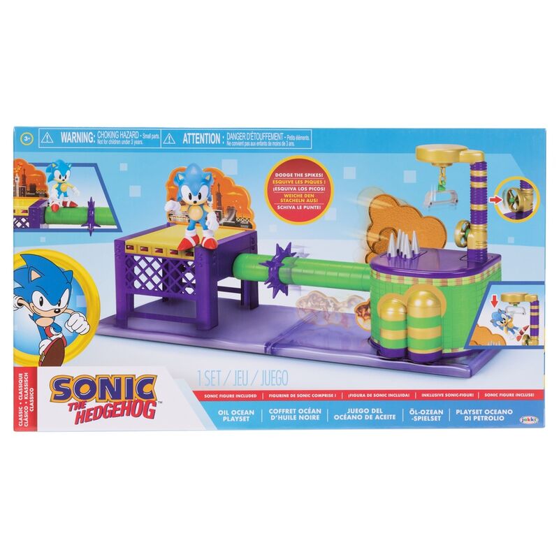 Sonic the Hedgehog Oil Ocean playset