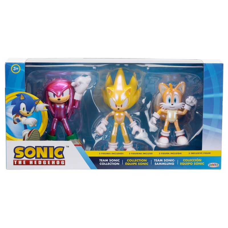 Sonic the Hedgehog Ultimate Team Up pack 3 figures 10cm