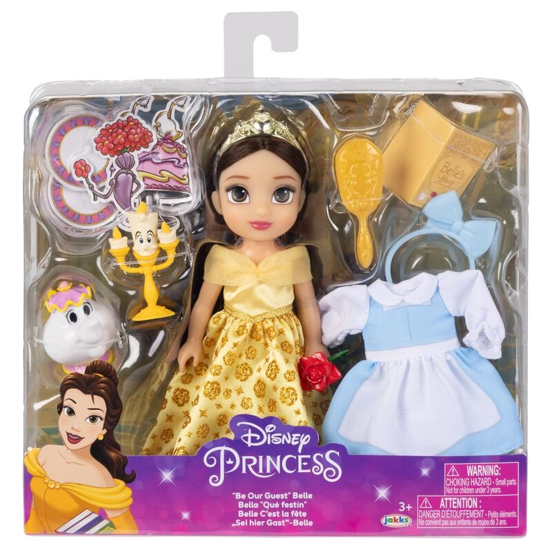 Disney Beauty and the Beast Belle doll 15cm