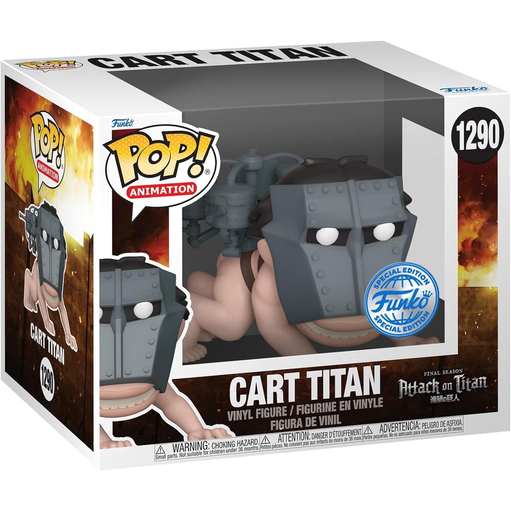 POP figure Super Attack On Titan Cart Titan Exclusive