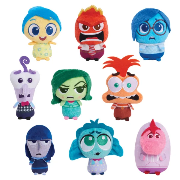 Disney Pixar Inside Out 2 assorted plush toy keychain surprise capsule