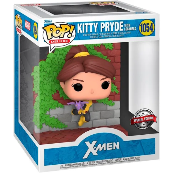 POP figure Deluxe Marvel X-Men Kitty Pryde with Lockheed Exclusive