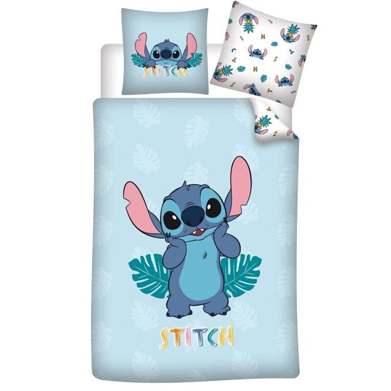 Disney Stitch policotton duvet cover bed 90cm