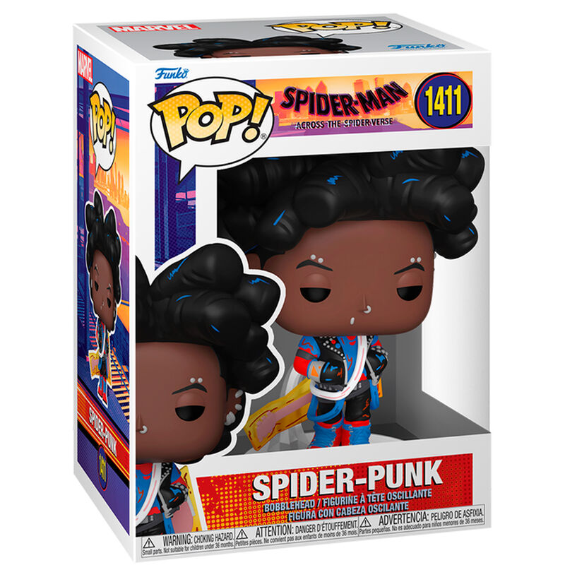 POP figure Marvel Spiderman Across the Spider-Verse Spider-Punk