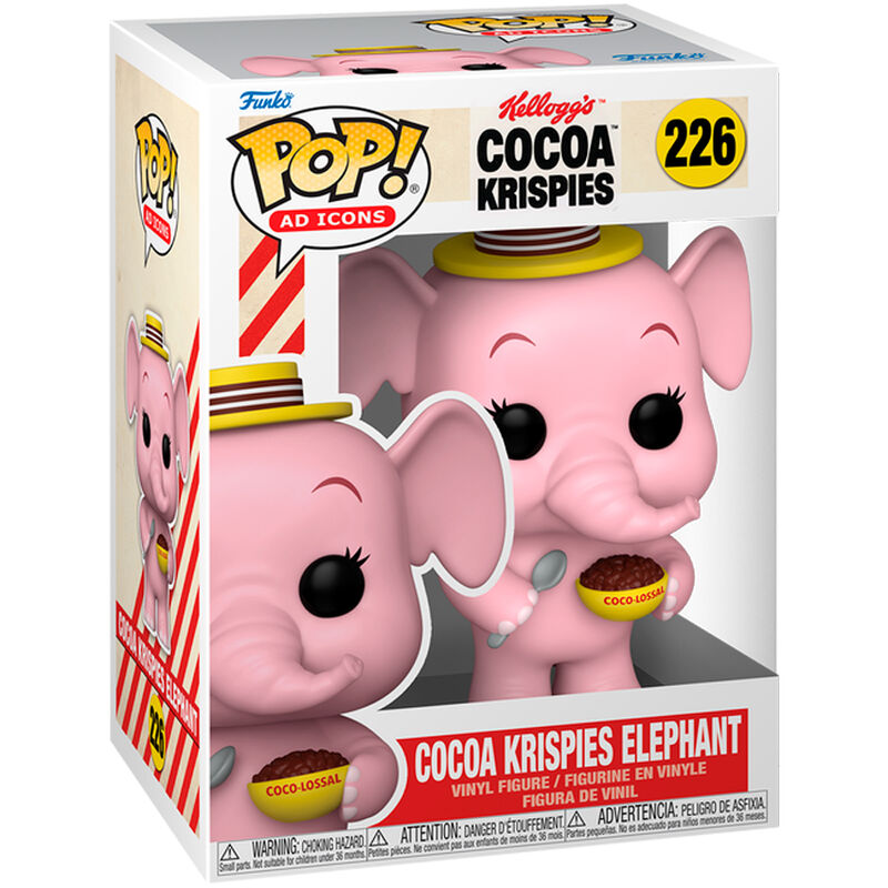 POP figure Kelloggs Cocoa Krispies Elephant