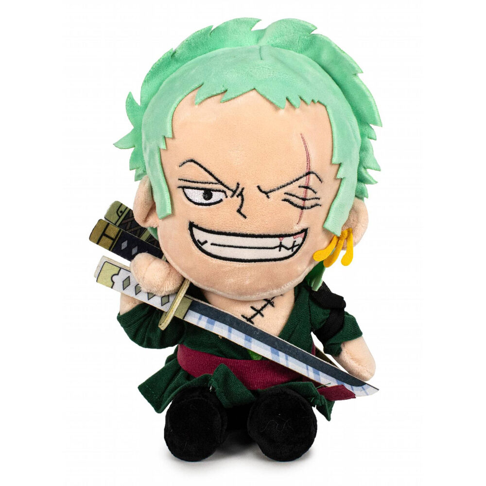 One Piece Roronoa Zoro plush toy 25cm