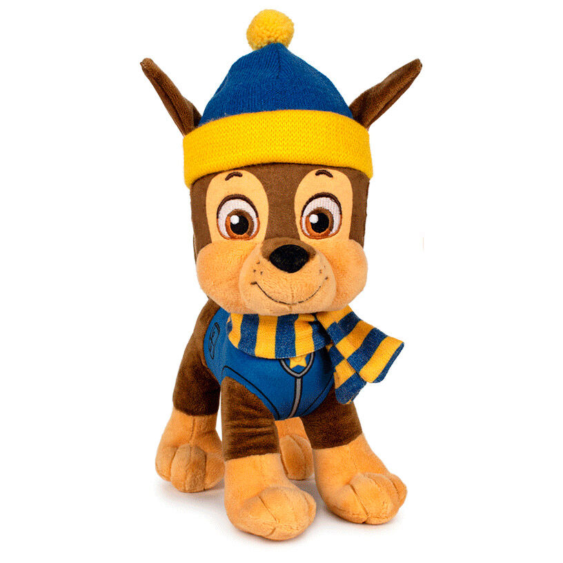 Paw Patrol Chase winter plush toy 27cm