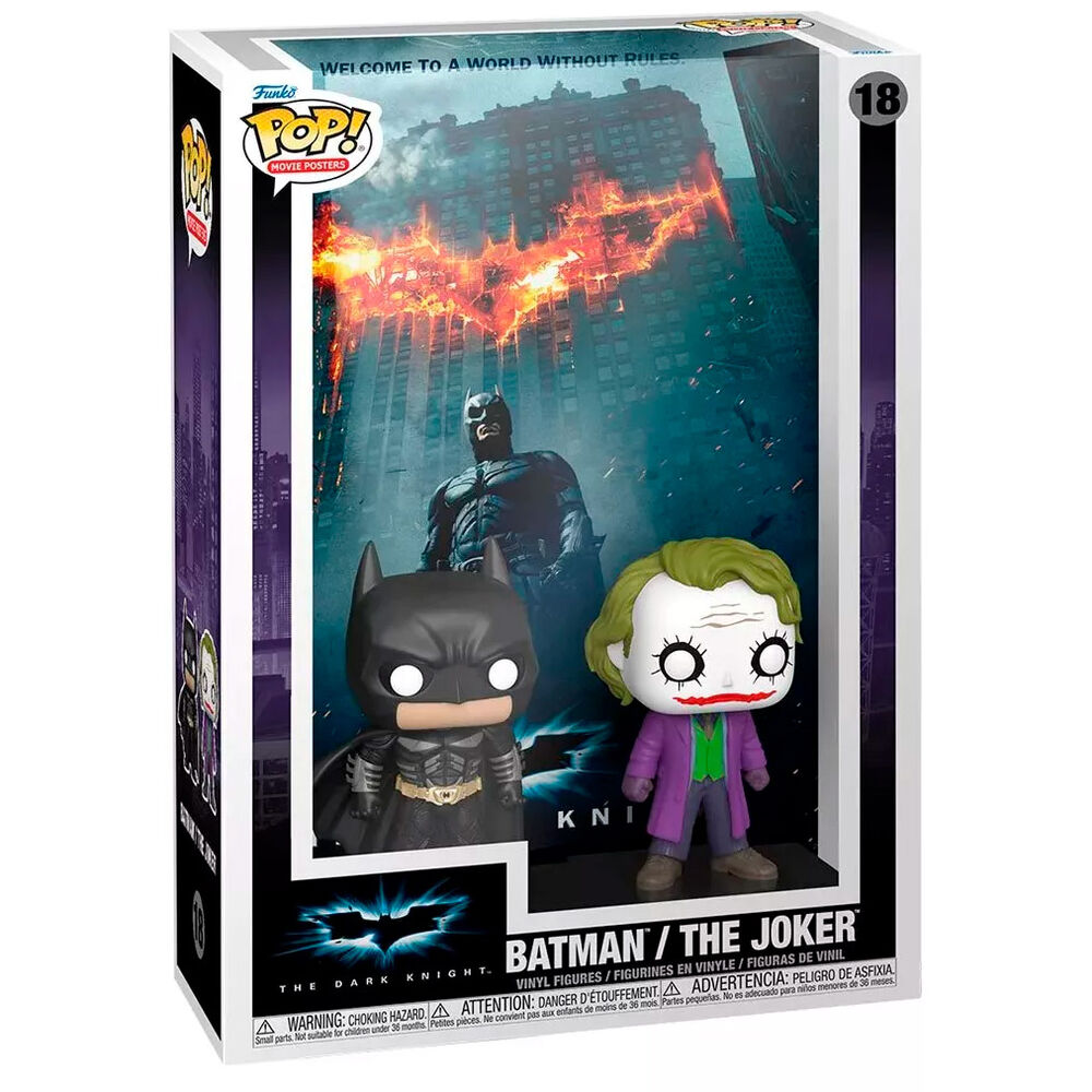 POP figure Movie Poster DC Comics The Dark Knight Batman & Joker