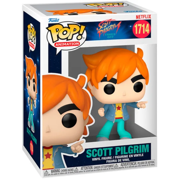 POP figure Scott Pilgrim Takes Off Scott Pilgrim