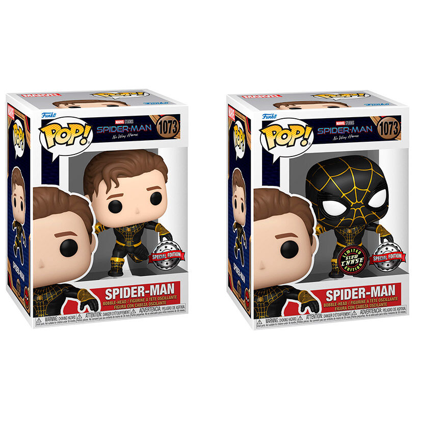 POP figure Marvel Spider-Man No Way Home Spider-Man Exclusive 5 + 1 Chase