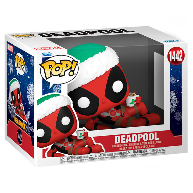 POP figure Marvel Deadpool with Hot Cocoa