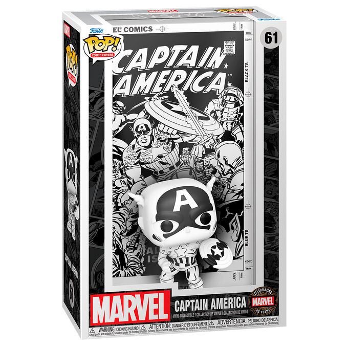 POP figure Comic Covers Marvel Captain America