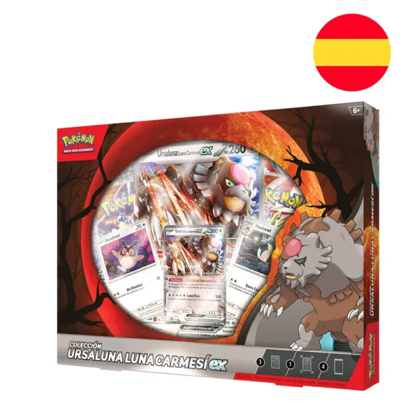 Spanish Pokemon Collectible card game box