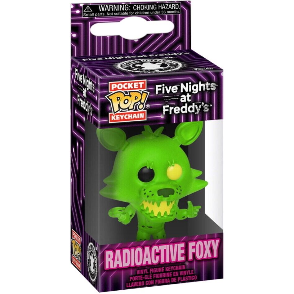 Pocket POP Keychain Five Nights at Freddys Radioactive Foxy