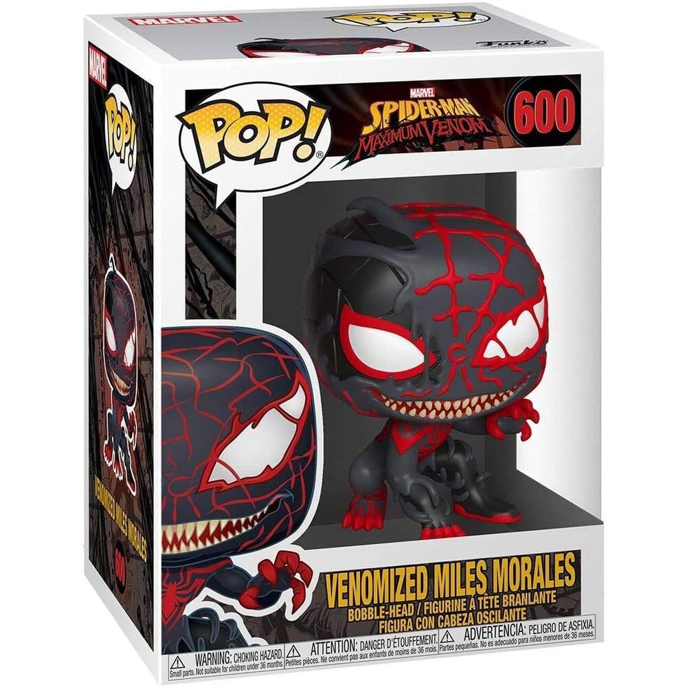 POP figure Marvel Max Venom Miles Morales