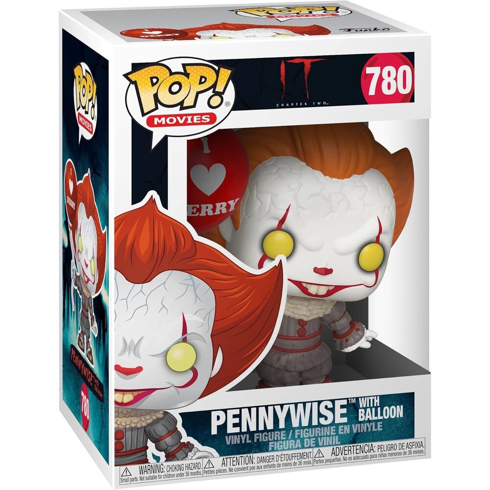 POP figure IT Chapter 2 Pennywise with Balloon