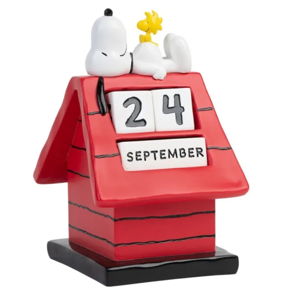 Snoopy Doghouse 3D perpetual calendar